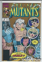 The New Mutants #087 (2nd Print) © March 1990, Marvel Comics